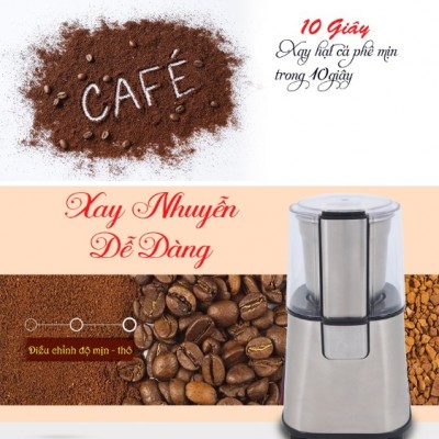 máy xay hạt khô đa năng ,máy xay hạt cà phê, máy xay đậu xanh