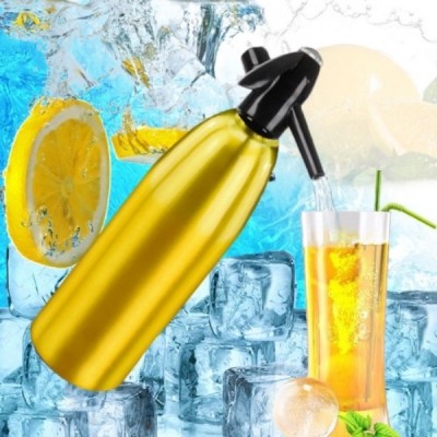 Bình làm Soda cho quán màu vàng