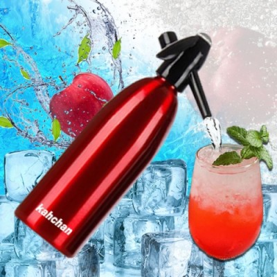 Bình làm Soda cho quán màu đỏ vị táo